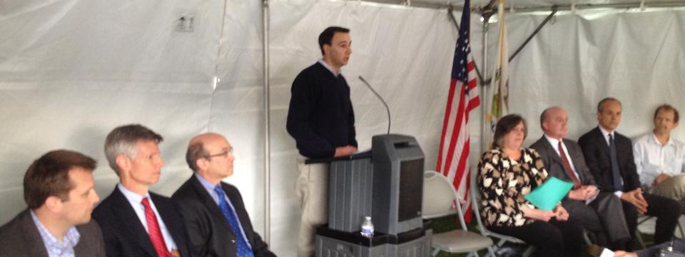 Commissioner Ryan Costello Emcees Opening of Chester Valley Trail