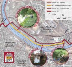 schuylkill canal towpath restoration project